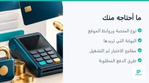 شاشة اختيار طريقة الدفع في متجر ووكومرس بعد ربط بوابة الدفع (4 من 4)