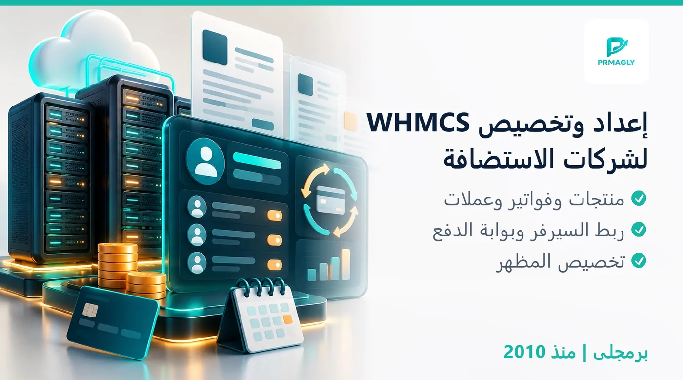 إعداد وتخصيص WHMCS - برمجلى